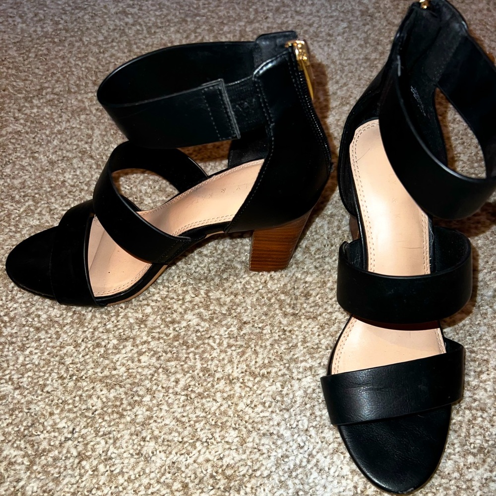 Strappy heel